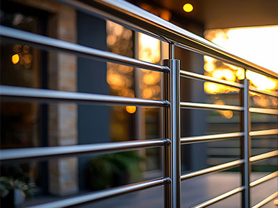 Metallgeländer in Hennef